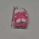 Gloveleya Kids Backpack Girl Backpack Toddler Girl Backpacks with Stuffed Bunny Toy Rose Red 9''
