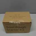 Sourdough Starter Jar, 24 OZ Wide Mouth Sour Dough Starter Jars Glass, Sourdough Starter Kit, Sourdough Bread Baking Supplies for Beginners and Pro, 1 Pack