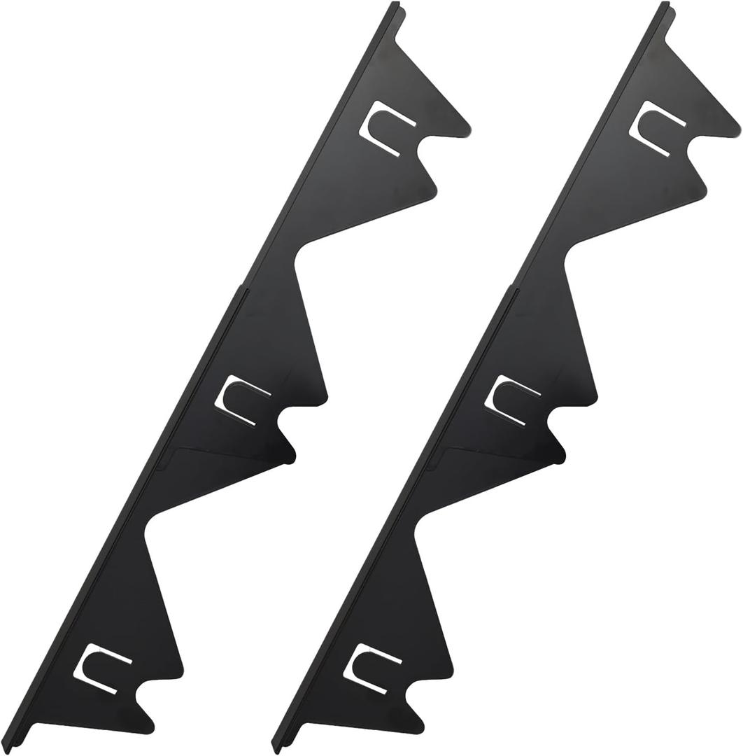 Stove Gap Covers Stainless Steel, 2 Pcs Stove Gap Filler, Heat Resistant and Easy to Clean, Retractable Length 13.8" to 27.5", Width 0.79",Black