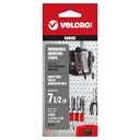 VELCRO Brand Workbench Mounting Strips with Adhesive | Garage Organization | Strong Hook to Hook Locking Fastener for Semi-Permanent Applications | 1-1/2in x 1in Strips, 3 Sets, Black And Screwdriver