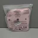 Memory Foam Baby Pillow for Newborn Flat Head Baby Pillow Machine-Washable Neck Support Prevent Flat Head 100% Cotton