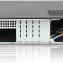 RackChoice Server case MicroATX/Mini-ITX 2U Rackmount Server Chassis max 7x3.5 Bay / USB3.0 with 2.0 Adapter Support ATX PSU Either top or Side Cooling Depth 15.7"