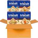 Triscuit Whole Grain Wheat Crackers 4 Flavor Variety Pack, Lunch Snacks, Bulk Snack Crackers, 4 Boxes BB: 28Apr 2026