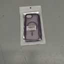 Hualele Magnetic for iPhone 13 & iPhone 14 Case, Compatible with MagSafe, Military Grade Dropproof Translucent Matte Back Cute Curly Wave Edge Slim Phone Case,Dark Purple