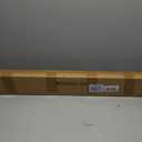 Kolldenn 2 Rolls Light Wood Grain Fabric Paper Bulletin Board Roll 4 x 12ft