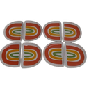 Rainbow Trinket Dish 8 Pack
