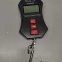 440lb/200kg Digital Crane Scale - Compact LCD Handheld Hanging Scale for Garage, Farm, Hunting, Fishing & More(200kg/Black)