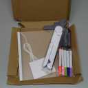 LED Drawing Board, 8"X8" Led Drawing Board for with Stand,5 Markers,Light Up Acrylic Message Board,Glowing Acrylic Dry Erase Board with Light, Christmas The Best Gifts