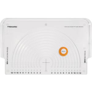 Fiskars Fabric Circle Cutter, Cut Circles in Fabric Without Tracing
11 Size Options from 2" to 12" in Diamter, Rotating & SoftGrip Handle for Smooth Cutting, Quilting, Crafts & Sewing Supplies