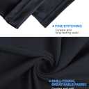 GEMYSE Men's Long Sleeve Shirts Sun Protection Athletic Breathable Moisture Wicking Rash Guard Shirt for Fishing Workout (Black, XXXL)