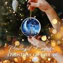 2 x Memorial Ornament 2025  The Sky Looks Different When You Have Someone You Love Up There  Bereavement Sympathy Keepsake Ornament for Loss of Loved One, Remembrance Gift for Family & Friends