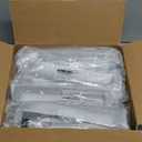 KNOBWELL 30 Pack 7-9/16" Black Cabinet Pulls, Modern Dresser Drawer Handles Matte Black, 8" Overall Length Kitchen Cupboard Handles