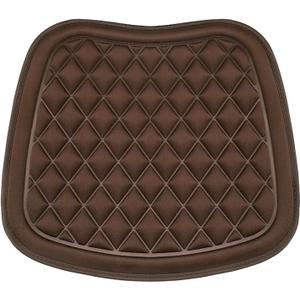 Car Seat Cushion Non-Slip Washable Universal Cushion with Comfort Memory Foam Vehicles Office Chair Home(Brown)