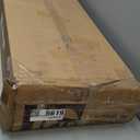 SUPERJARE Large Bakers Rack with Power Outlets, 6-Tier Microwave Stand, Coffee Bar with 12 S-Shaped Hooks, Kitchen Shelf with Wire Basket, 39.4 x 14.6 x 66.9 Inches, Rustic Brown