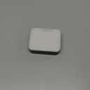 LANFU LED Modern Square Outdoor Wall Sconce Light 3000K Outside Light for House Patio, Black Warm White, IP64 Waterproof Exterior Wall 7inch