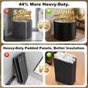Portable Collapsible Bathtub for Adult Foldable Ice Bath Tub for Shower | 44% Heavier Sturdy,Upgraded Non-Blocking Groove Drainage,Odorless Safety & Premium Assurance