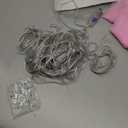 Pink Blue Sheer Tulle Backdrop Curtains with Lights String for Gender Reveal Baby Shower Decorations for Boy or Girl Birthday Party Photo Shoot Backdrop Background Decorations 2 Panels 58ft