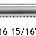 Gas BBQ Grill Pipe Tube Burner Replacement Parts for Perfect Flame, Charmglow, Kitchen Aid, Costco Kirkland, Jenn Air, Member's Mark, Nexgrill, 16 15/16 inch, Set of 5, KB815