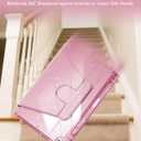 INFILAND Rotating Case for iPad 9th Generation (2021) / 8th Generation (2020) / 7th Generation (2019) 10.2 Inch 360 Rotating Cute Glitter Cover with Crystal Clear Back, Pencil Holder (Pink)