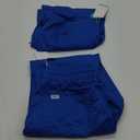 Uniforms World Alyssa Scrubs Set for Women  Classic fit Top & Straight Pants, Elastic Waistband, 7 Pockets, Anti-Wrinkle (Small, Royal Blue)