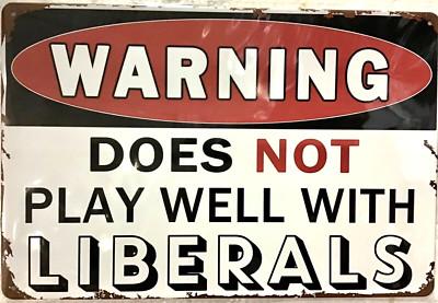 Vintage Funny Sarcastic Metal Tin Sign Man Cave Signs Bar Warning Wall Decor Garage Gifts For Men 12 x 8 Inches