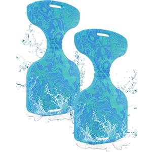 Pool Saddle Float for Adults,Soft Foam Water Saddle Lake Floats,Non Inflatable Swim Floating Seats for Adults Heavy Duty for Swimming Pool Accessories Blue, 31.3*15.6*1.2"