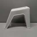 Demi's Home Shower Foot Rest - Pedicure Foot Rest - White - (Supplies Not Included)