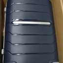 Samsonite Freeform Hardside Carry-On Luggage with Spinner Wheels - Hardshell Suitcase - TSA, Airline-Approved - Expandable Hard Shell, Smooth Rolling Wheels for Lightweight Travel - Navy