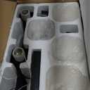 BesLowe 27" 4-Light Bathroom Light Fixture, Modern Black Bathroom Vanity Light, Bathroom Lighting Fixtures Over Mirror, Matte Black Wall Lamp, Wall Lights for Living Room Bedroom Hallway