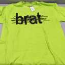 Charli XCX Unisex Adult Offical Merch Scratched Out Brat T-Shirt, size M