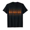 Box Box Box Race Week Motorsport Fanatic Racing Day T-Shirt, Size S