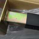 3 Pack Roof Riser Brackets Kit for Patio Pergola Adjustable Saddle Stainless Steel Roof Riser Heavy Duty Pergola Roof Beam Mount Brackets for Gazebo Roof Patio Cover (Black Gold)