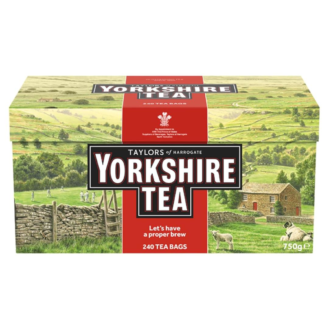 Taylors of Harrogate Yorkshire Red, 240 Teabags, 240 Count Pack of 1, Best Before 10/2025