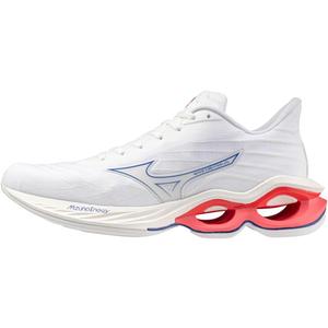 Mizuno Women's Wave Creation 25 SSW Running Shoe | Neutral Running Shoe | White/ Pearl Blue | US 9.5