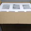 SONGMICS Trash Can, 3 x 4.8 Gallon Garbage Can, 14.4 Gallon Recycle Bin with Soft-Close Lids, Pedals, and Inner Buckets for Kitchen, Stainless Steel, Silver and Black ULTB54NL