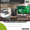 TonerTap 134X Black Toner Cartridge, High-Yield Replacement for 134A Toner Compatible with LaserJet M209dw M209d M234dw M234sdn M234sdw Printers, W1340X Toner