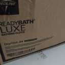 Medline ReadyBath LUXE Extra Thick Adult Bath Wipes, 192 Wipes (8 Wipes, 24 Packs), Unscented, No Rinse Formula with Aloe, Shower Wipes for Sensitive Skin, Hypoallergenic Body Wash Wipes, 8 x 8 Inch