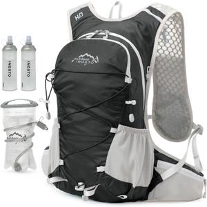 IX INOXTO Hydration Backpack, 18L Lightweight Hiking Backpack with 2L Water Bladder Daypack Women Men, Water Backpack Insulated Hydration Pack for Hiking, Running, Festival, Cycling
