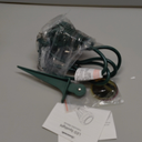 Outdoor Spotlight Plug in, Weather Resistant, Heavy Duty Stake, Landscape Light for Yard, Flag, Holiday Decor, 6FT Cord, 120V 300LM 5000K, Green, ETL Listed (1Pack)