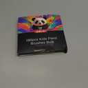 Small Paint Brushes Bulk, 160 Pcs Flat Tip Round Acrylic Paint Brushes for Kids Classroom Acrylic Watercolor Canvas Face Painting Touch Up