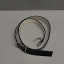 kate spade new york womens 1.25 Inch Reversible Belt (Large, Black / Nickel)