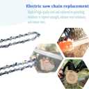 8 Inch Chainsaw Chain For Dewalt Pole Saw Chain DCCS623B DCCS623L1 (3 PACK)