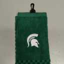 Team Golf NCAA Embroidered Golf Towel, Checkered Scrubber Design, Embroidered Logo (One Size, Multi Team Color)