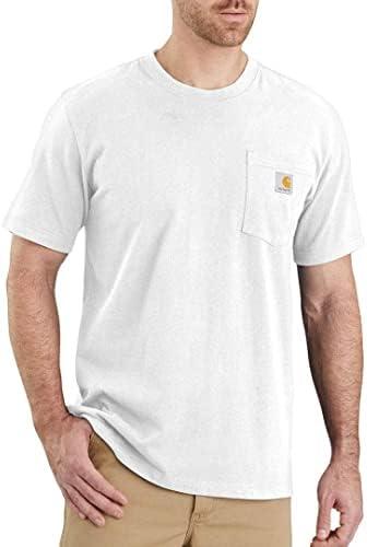 Carhartt Men's 103296 Relaxed Fit Workwear Pocket T-Shirt S Carhartt Men's 103296 Relaxed Fit Workwear Pocket T-Shirt S
