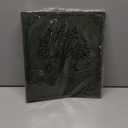 Leather D Ring Binder Fits 8.5"x11" Letter Size Paper, 1.5 Inch D-Ring Binders Holds 400 Sheets, Notepad Paper Cover Loose Leaf Organizer with Inner Pockets, Green Tree