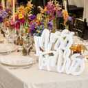 Bridal Shower Decorations Miss to Mrs Sign for Batcholette Party Table Centerpieces Wedding Plastic Photo Booth Props for Wedding Party Decorations Supplies