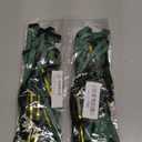 24 Pcs Green Velvet Bows for Christmas Tree, Elegant Dark Green Velvet Christmas Ornaments, 5x7 Inch Pre-Tied Ribbon Bows for Wreaths, Gifts & Holiday Dcor (3/8")