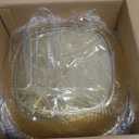 Plastic Serving Bowls, 12 Pack 64 Oz Large Plastic Bowl Gold Serving Bowls For Party, Chip Bowls For Parties Party Snack Fruit Bar Buffet Catering (Gold)