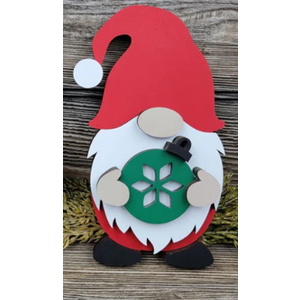 "Christmas gnome Holding a Present