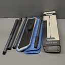 Microfiber Mops for Hardwood Floor Cleaning - BPAWA Flat Floor Mop with 4 Washable Pads for Laminate Wood Tile Vinyl Home Kitchen Bathroom - 59" Adjustable Handle (Gray)